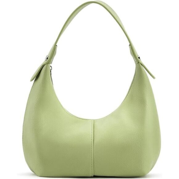Crescent Shoulder Bags for Women Green - Picture 1 of 6